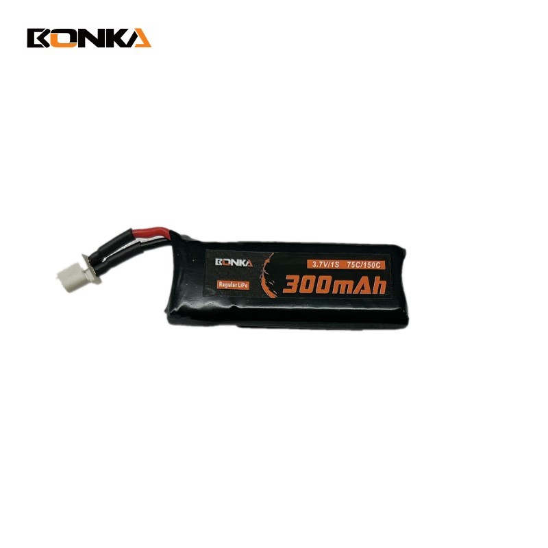 BONKA Micro FPV 300mAh 75C 1S Racing LiPo